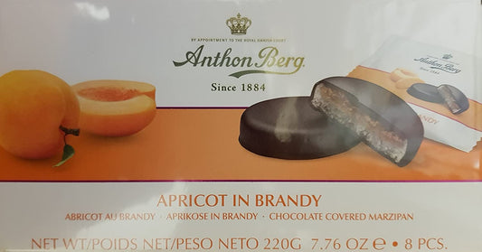 Anthon Berg Apricot in Brandy 12pc 220g